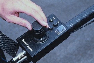 Polecam - smoothly controlled pan and tilit head